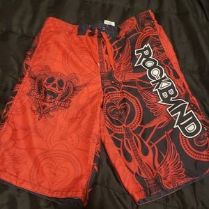 Rock Band swimming trunk size 14/16